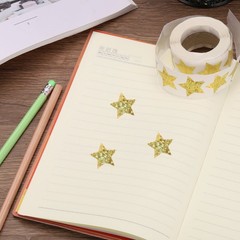 1000pcs Gold/Silver Star Stickers 1 Inch Self-Adhesive Stickers Label for Home