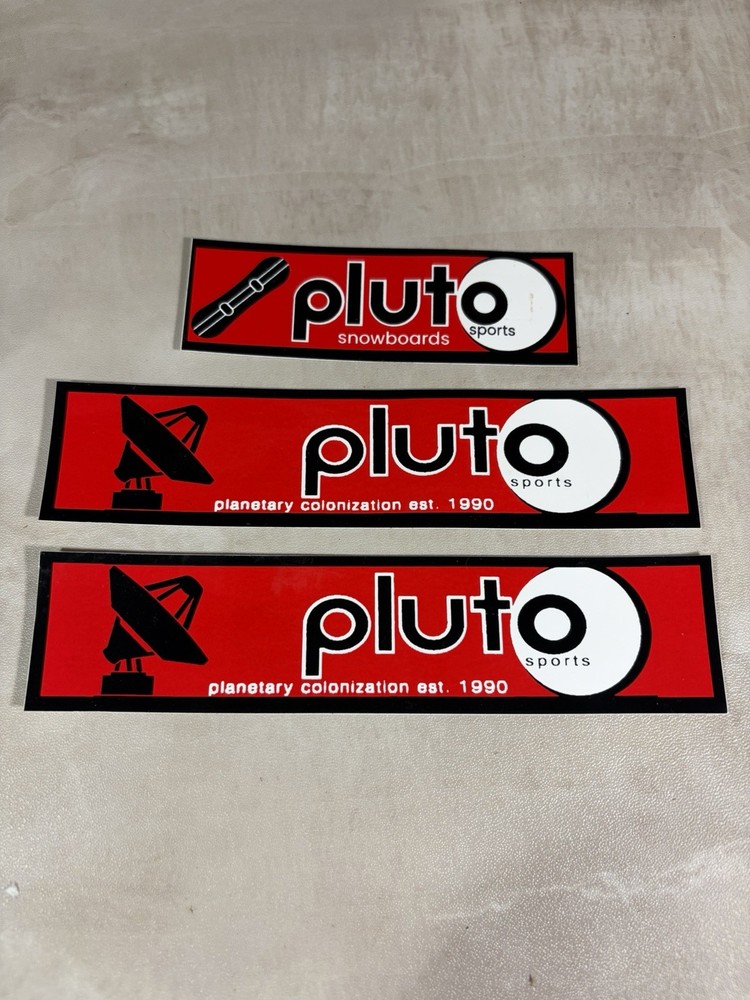 Pluto Sports Stickers New