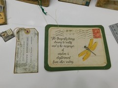 Junk Journal Add-Ons Handmade Tags Card Envelope File Clipboard Ephemera Set 6