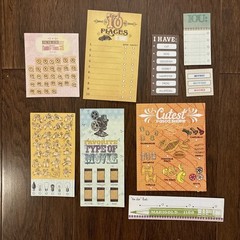 Assorted Scrapbooking Stickers/Ephemera SMASH, Webster’s Pages, Etc