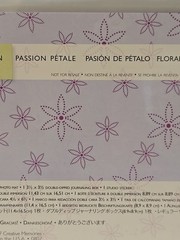 5 Creative Memories PETAL PASSION Double Dip Photo Mat Journal Box Stickers LOT