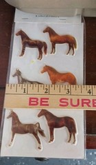 Vintage 1994 Collector Stickers – Puffy Horses – Earthwing New Old Stock