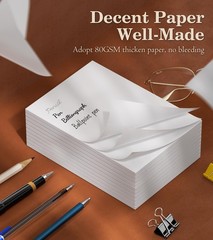 Note Pads 4×6 – Notepad – 10 Pads – 50 Sheets per Notepads – Small Writing Pa…