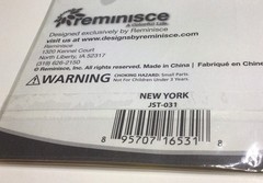 New York City NYC Theme Scrapbook Stickers Sealed Set Of 4 Packs