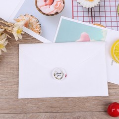 500pcs/roll Thank You Stickers for seal label Sealing decoration Sticke..X