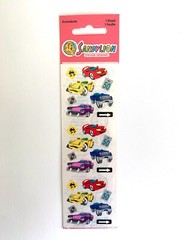 Sealed Sandylion Kromekote Car & Road Signs Sticker Sheet 2″ x 6-1/4″