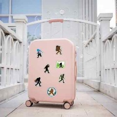 50 Bigfoot Sasquatch Stickers For Mobile Phone Coffee Mug Notebook Suitcase