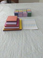 Large Lot Scrapbooking Square And Rectangle Embellishment Papers