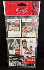 EK Success Sticko Coca Cola Brand Vintage Advertisement Stickers