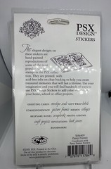 PSX Designs Stickers Pansy Frames Borders 6 Packs 2 Sheets Each Pack New