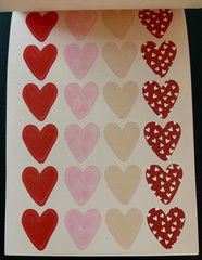 RECOLLECTIONS VALENTINE’S DAY STICKER BOOK 341 PC STICKERS 12 SHEETS ROMANCE