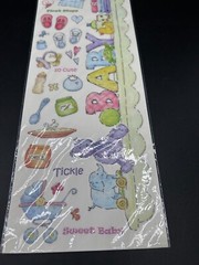 American Traditional Designs Stickers Sweet Baby Pastels Scrapbook Arts & Crafts