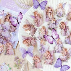 Fantasy Flower Fairy PET Stickers Bullet Journals Album Card Scrapbooking Crafts
