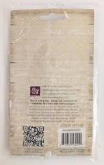 Prima Marketing Fairy Rhymes White Fabric Flowers Scrapbooking Embellishments