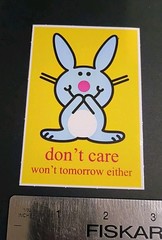 Happy Bunny Sticker Jim Benton Cute Funny Humor Vending Machine Sticker