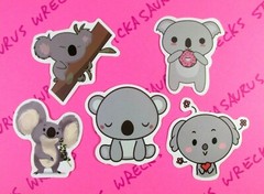 Cute Koalas Stickers Lot Style 1