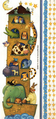 Noah’s Ark Bible Story Animals MAMBI Christian Religion 12″ Border Stickers