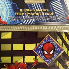 Marvel Ultimate Spider-Man Sticker Sheet Hot Stamp 8×10 Inch