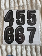 Mixed Brands Punch-out Reusable Letters & Numbers Stickers Multicolor TCR 5377