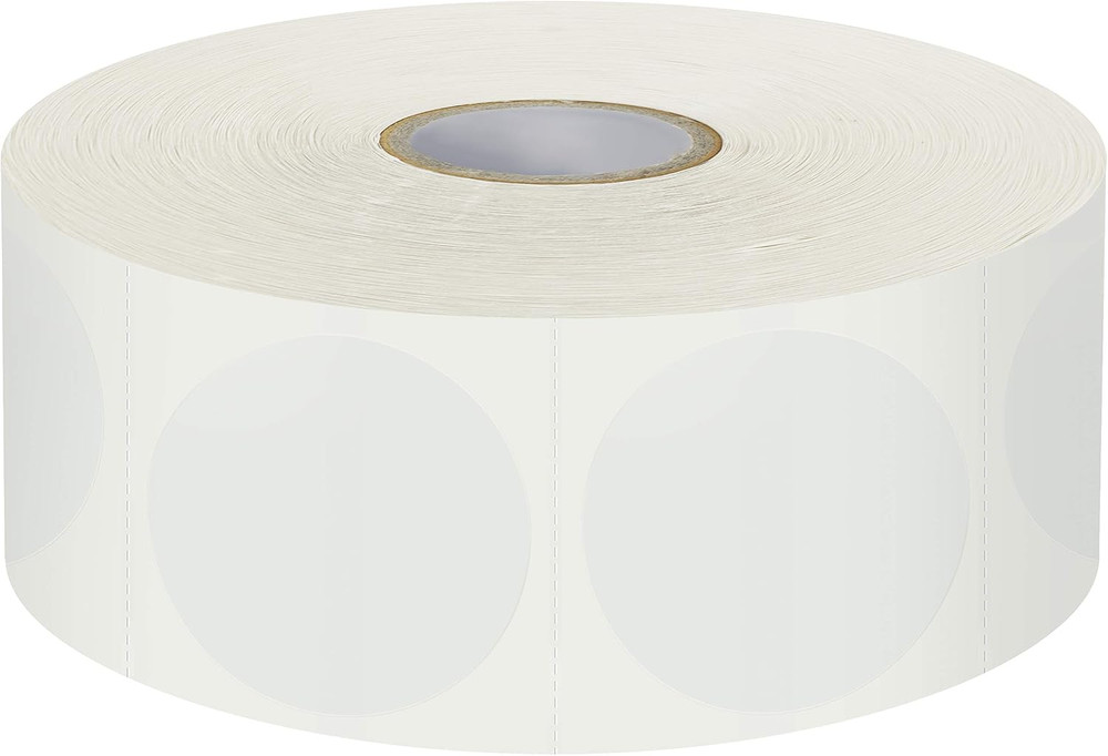 1500 PCS 1.5″ round Clear Transparent Package Envelope Mail Wafer Seal Sticker L