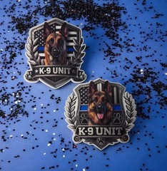 K-9 Unit Stickers/Belgian Malinois/German Shepherd/Police