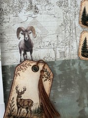 Mountain Bear Moose Junk Journal Ephemera Kit 151 Pc Forest Cabin Scrapbook Pape