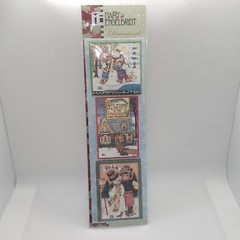 MARY ENGELBREIT Dimensional WINTER Stickers Snowman Glitter Holiday Scrapbooking