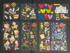 Scrapbooking Lot Disney Mickey Mouse Winnie The Pooh Princesses Sticker & Pages