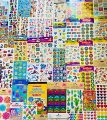 500 STICKER CARTOON THEME, FROZEN Mickey Mouse LION KING BARBIE Harry Potter+