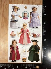 FELICITY American Girl Sticker Sheet Scrapbook Craft Stickers