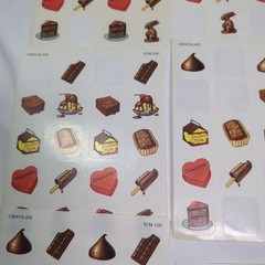 Chocolate Stickers Milk Bar Kisses Truffle Bunny Cake Brownies Sauce
