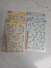 CLOUD 9 Design Scrapbooking Words & Elements Lot Of 40 NIP