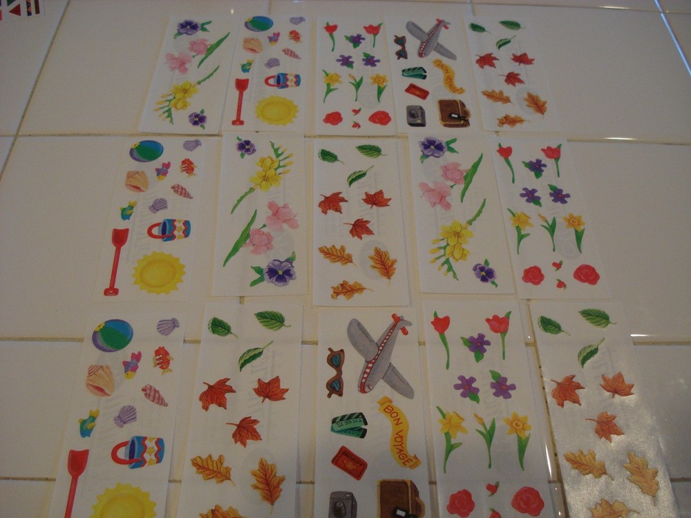 CREATIVE MEMORIES UNITED KINGDOM VARIETY STICKERS