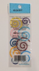 Jolee’s Funky Spirals Birthday Party Confetti Mini Pack Scrapbook Embellishments