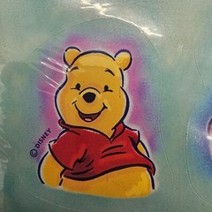 Vintage Disney Winnie The Pooh Stickers 2 packages sealed Tigger Eeyore piglet