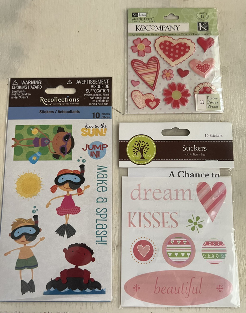 Miscellaneous Recollections, K & Company, Stemma Stickers