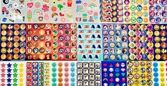 679+ STICKERS Ocean Sea Creatures Pets Animals Galaxy Space Stars mxd