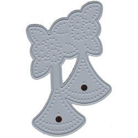Joy Crafts Cutting and Embroidery Stencils CHRISTMAS BELLS 6002/2025