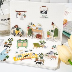 Kesari Everyday Journaling Stickers 180PCS