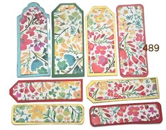 Handmade Junk Journal Tags Ephemera Scrapbook Embellishments