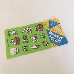 Vintage cow stickers still in original package post it brand removable stickers