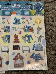 Vintage 5 Packs – 2 Sheets Per Pack Sandylion Blue’s Clues Stickers