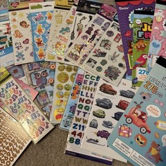 Huge Lot Of 5,000+ Stickers Mixed Lot Of Brands, Themes, Crafts, Animals, Disney