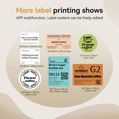 NIIMBOT B21 Label Maker for Envelope Seals Labels Stickers, with 2 inch Label