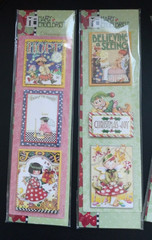 Mary Engelbreit Lot 6 Dimensional Stickers Christmas Winter Teapot