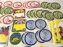Lot of 100 Vintage Teacher Reward Stickers COOL LOT 70s 80s 90s 1980s Teech Um +