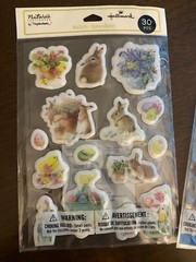 Lot Of 4 New Pkgs Dimensional Puffy Stickers Hallmark Sticko Bastin Disney