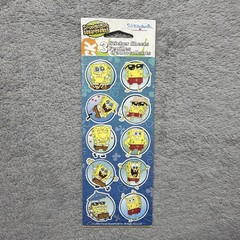 NEW VTG SpongeBob SquarePants 2004 Stickers American Greetings Nickelodeon