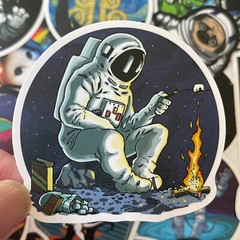 50pcs NASA stickers, Astronaut, Space, spaceship, FREE Shipping*