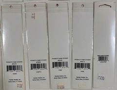 Hambly Prismatic Name Sticker Metallic Scrapbooking Crafting Wholesale Lot of 26